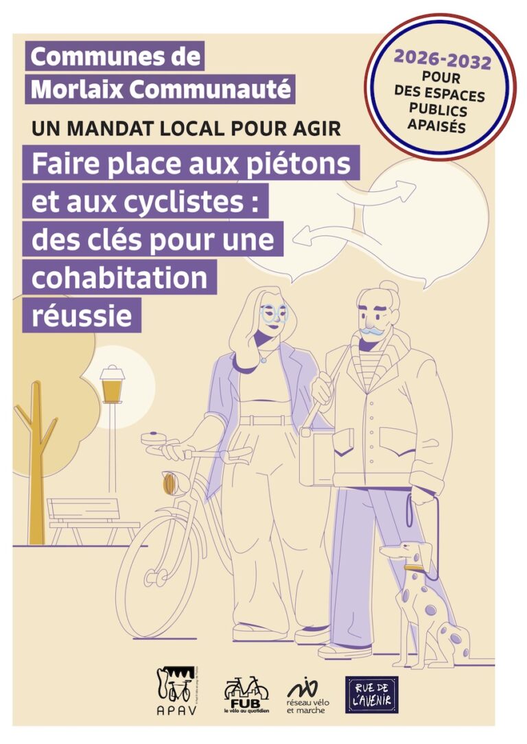 Manifeste piétons-vélos pour les élections municipales 2026